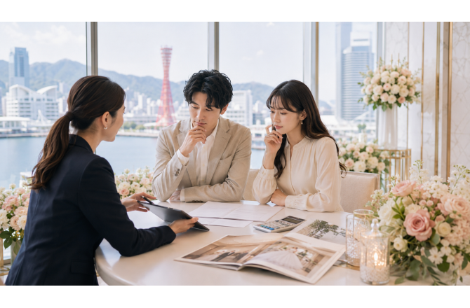 結婚式費用が高すぎると感じたら｜見積もりの妥当性を判断する神戸の比較チェック法