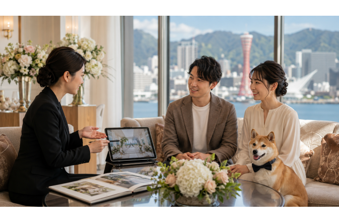 ペット可の結婚式場を神戸で探す前に｜同伴範囲と確認すべきポイント