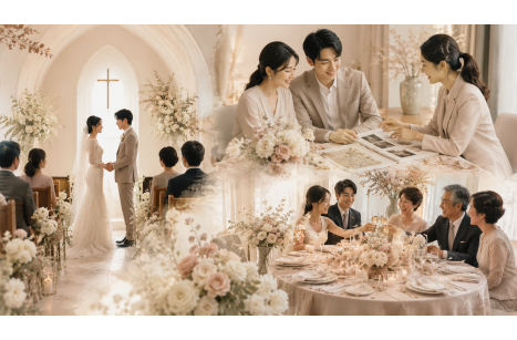 親族のみの結婚式を神戸で｜挙式のみ・食事会・少人数披露宴の進行と選び方