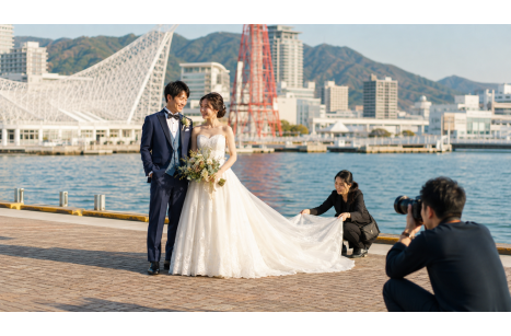 結婚式の前撮り特典は必要？当日撮影・前撮り・別撮りを比較【神戸】