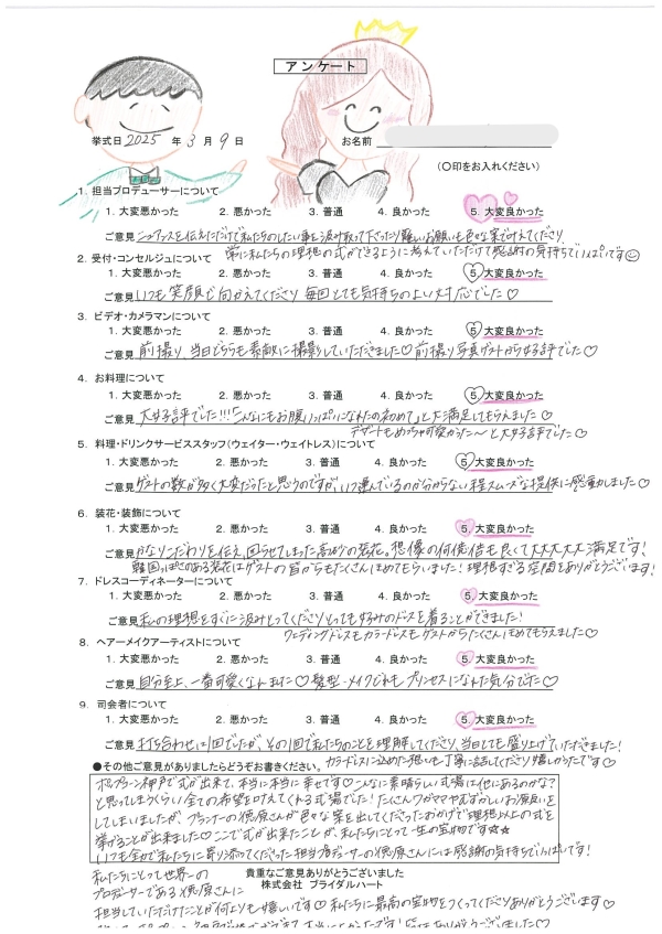 卒花さんの声